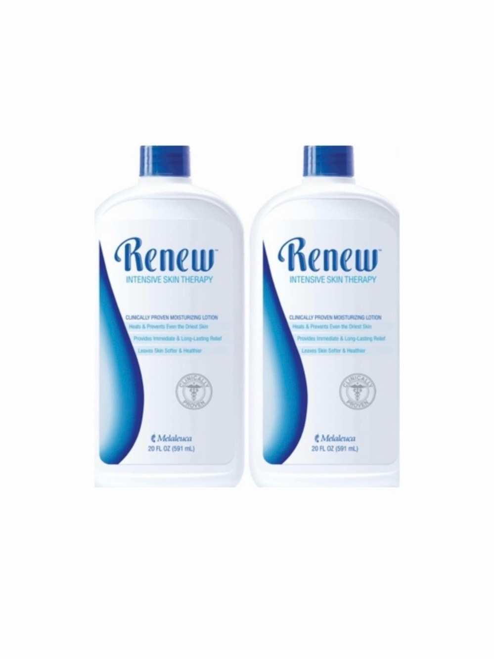 Melaleuca Renew Lotion 2-Pack 20 oz bottles New & Sealed w/ 1 new pump